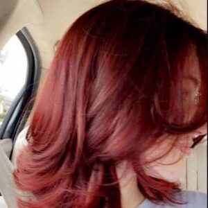 Warna Rambut Yang Bagus Untuk Rambut Pendek Sebahu Merah Short Hair
